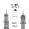 Steriler Einweg -Tattoo -Nadelsatz (grau, Größe 3)
